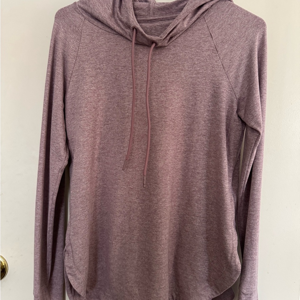 Women's Heathered Purple Hoodie